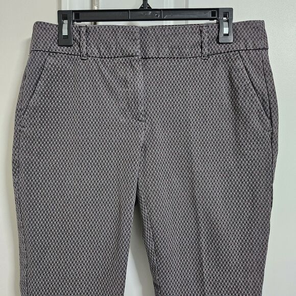 Ann Taylor LOFT Modern Slim Ankle Pants Women's 8 (32x26.5) Gray Mid-Rise - Picture 4 of 9